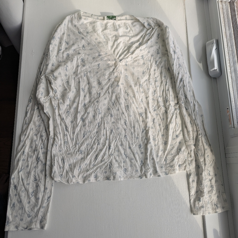 Dairy Boy Snow Bunny Sleep Top